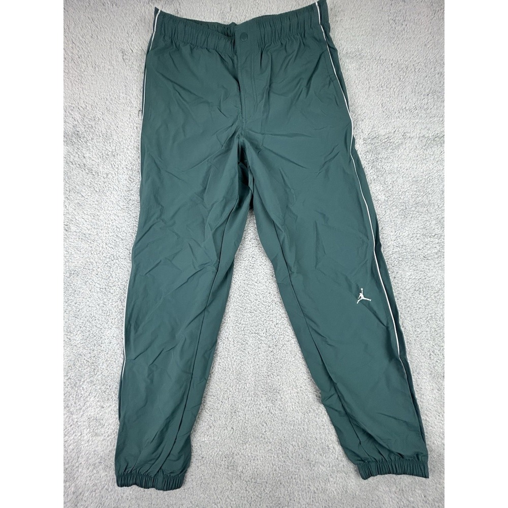 Nike Air Jordan MVP Woven Pants Oxidized Green/Sail Men's Medium FV7225-366